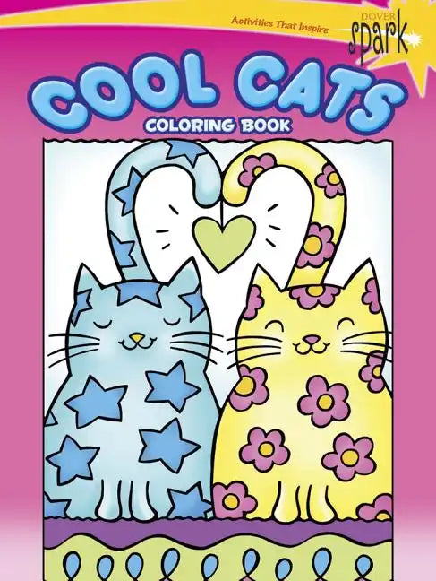 Spark Cool Cats Coloring Book - Paperback