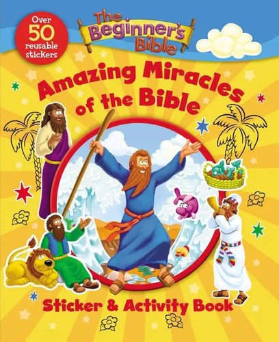 The Beginner's Bible Amazing Miracles of the Bible Sticker and Activity Book - Paperback