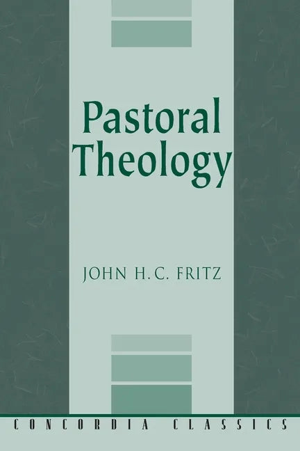 Pastoral Theology - Paperback