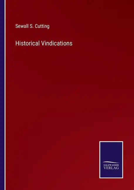Historical Vindications - Paperback