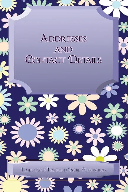 Addresses and Contact Details - Paperback