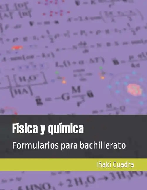 Física y química: Formularios para bachillerato - Paperback