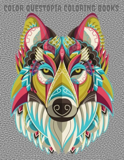 color questopia coloring books: Adult Coloring Book For Stress Relief and Relaxation - Paperback