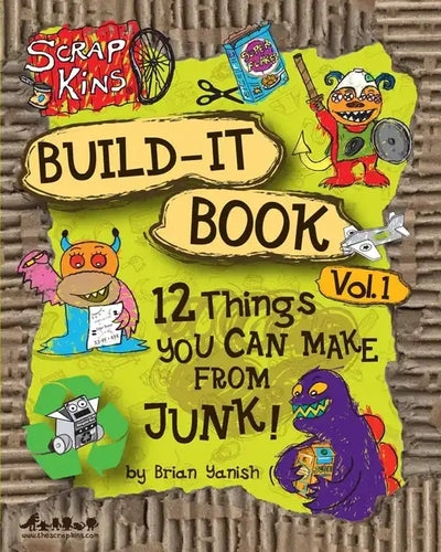 Scrap Kins Build-it Book Volume 1 - Paperback