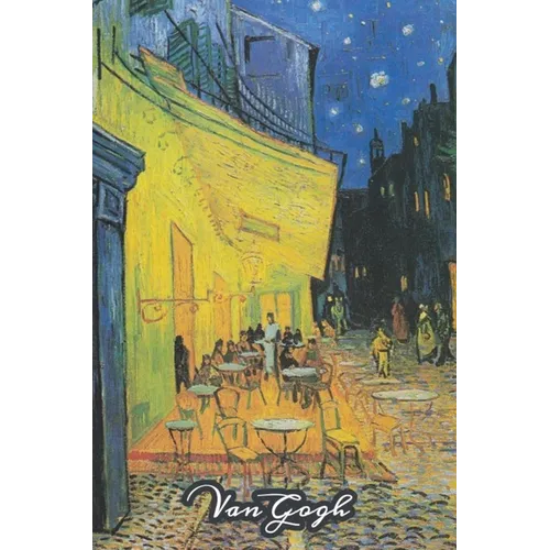 Cafe Terrace at Night Van Gogh Note Book: Hardcover Journal Notebook Diary with Dot Grid, Lined, Blank Vintage Paper for Writing Drawing Journaling - Hardcover