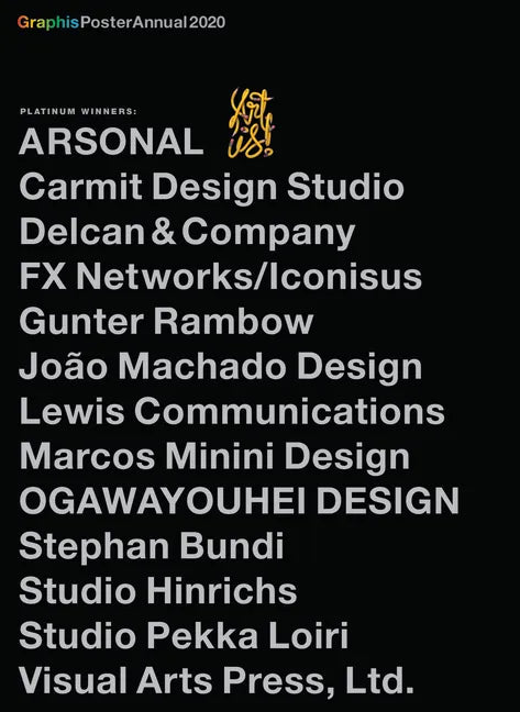 Graphis Poster Annual 2020 - Hardcover