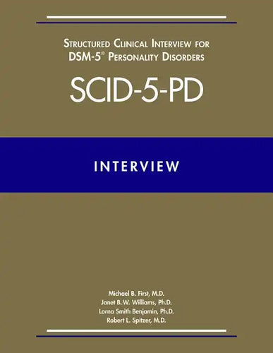 Structured Clinical Interview for Dsm-5(r) Personality Disorders (Scid-5-Pd) - Paperback