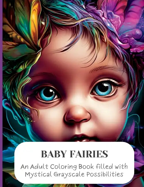 Baby Fairies: An Adult Coloring Book filled with Mystical Grayscale Possibilities - Paperback