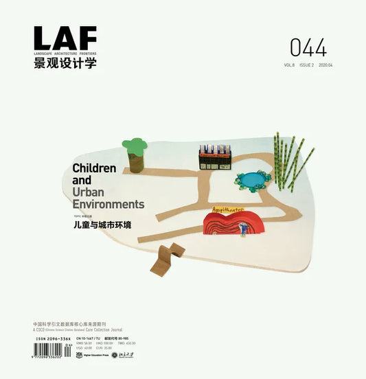 Landscape Architecture Frontiers 044: Children and Urban Environments - Paperback