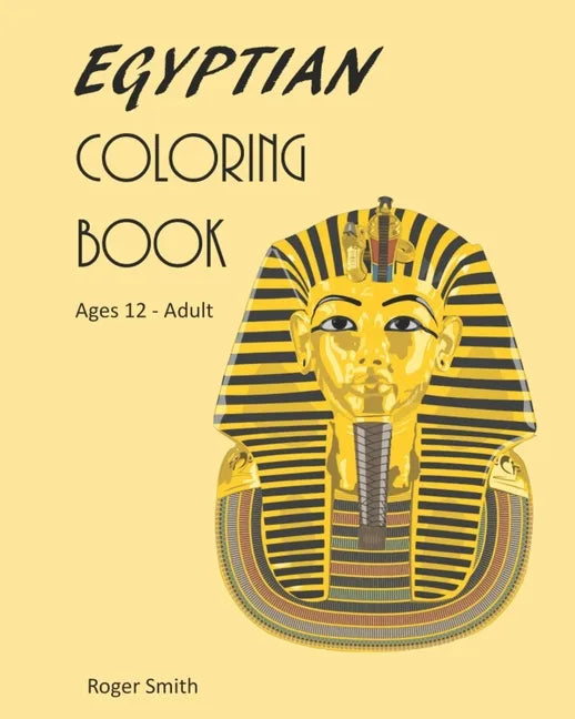 Egyptian Coloring Book: Children and Adults - Paperback
