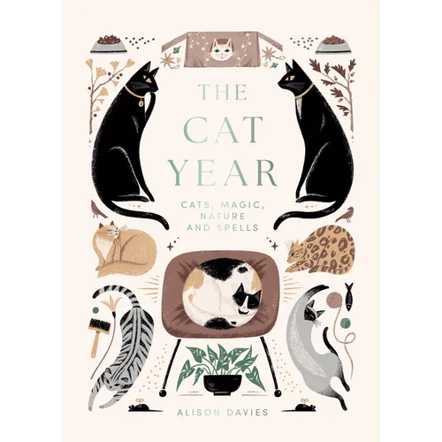 The Cat Year: Cats, Magic, Nature and Spells - Hardcover