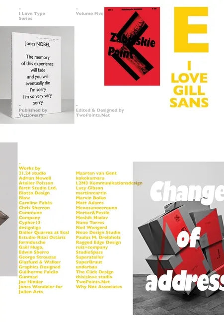 I Love Type 05 Gill Sans - Paperback