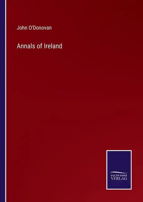Annals of Ireland - Paperback