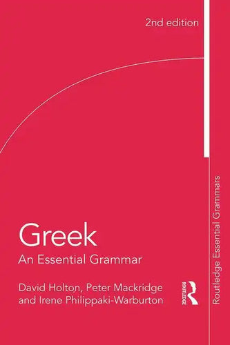 Greek: An Essential Grammar - Paperback