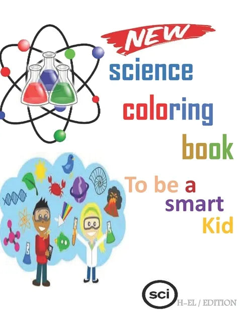 science coloring book: to be a smart kid - Paperback