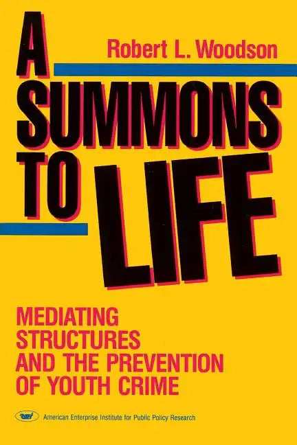 A Summons to Life:: Mediating Structures and the Prevention of Youth Crime - Paperback