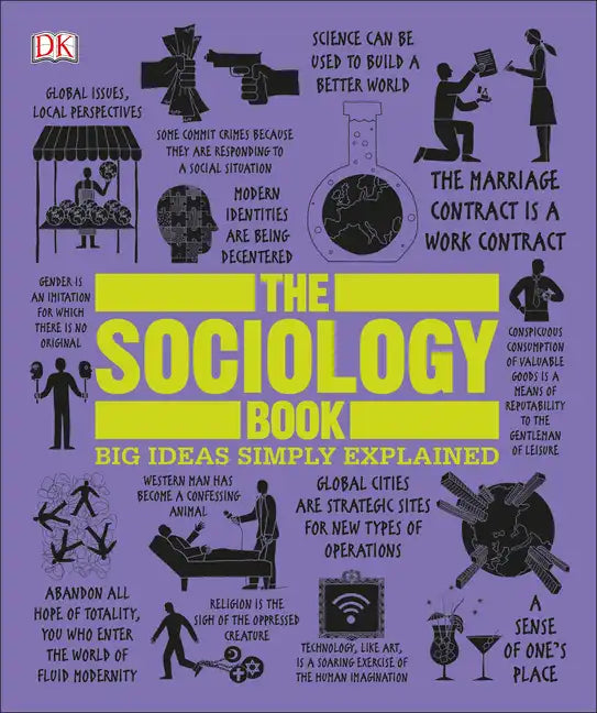 The Sociology Book: Big Ideas Simply Explained - Paperback