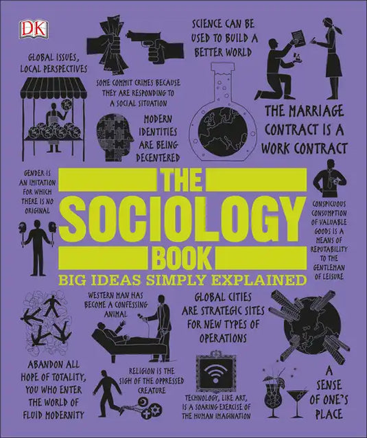 The Sociology Book: Big Ideas Simply Explained - Paperback