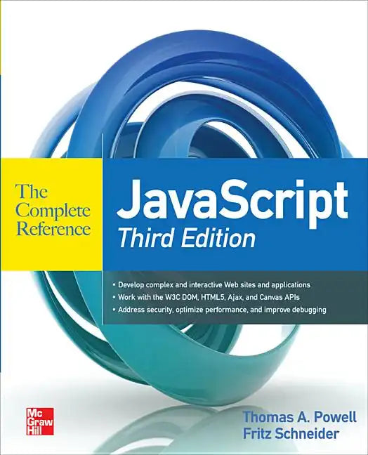 JavaScript the Complete Reference 3rd Edition - Paperback