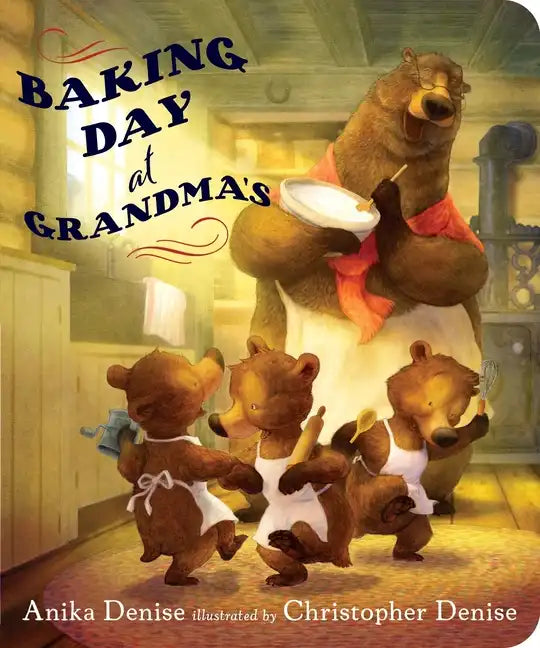 Baking Day at Grandma's - Board Book