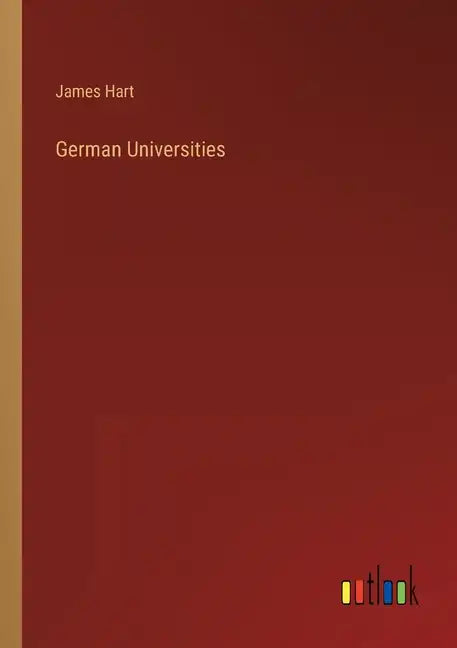German Universities - Paperback