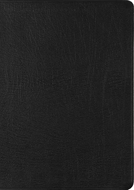 ESV New Testament with Psalms and Proverbs (Genuine Leather, Black) - Leather
