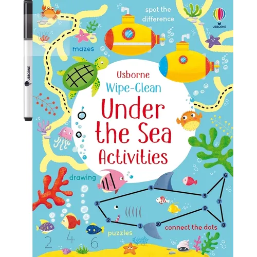 Wipe-Clean Under the Sea Activities - Paperback