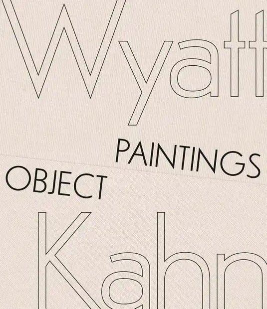 Wyatt Kahn: Object Paintings - Hardcover
