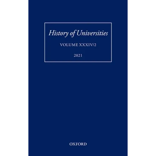 History of Universities: Volume XXXIV/2: Teaching Ethics in Early Modern Europe - Hardcover