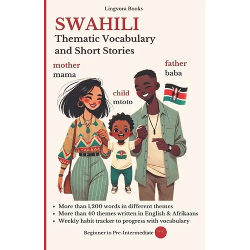 Swahili: Thematic Vocabulary and Short Stories (with audio track) - Paperback
