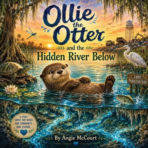 Ollie the Otter and the Hidden River Below - Paperback