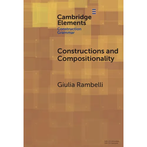 Constructions and Compositionality - Hardcover