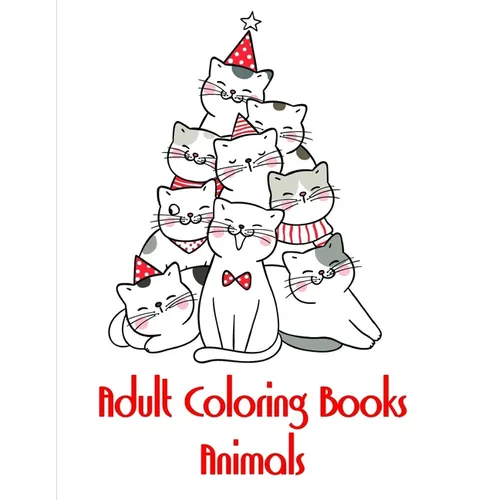 Adult Coloring Books Animal: Cute pictures with animal touch and feel book for Early Learning - Paperback