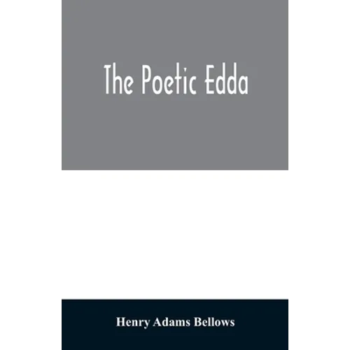 The poetic Edda - Paperback