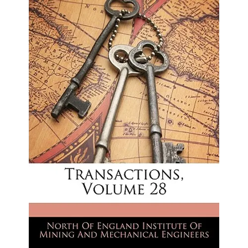 Transactions, Volume 28 - Paperback