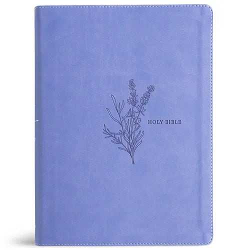 KJV Study Bible, Full-Color, Lavender Leathertouch, Indexed - Imitation Leather