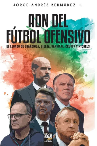Adn del Fútbol Ofensivo: El Legado de de Guardiola, Bielsa, Van Gaal, Cruyff Y Michels - Paperback