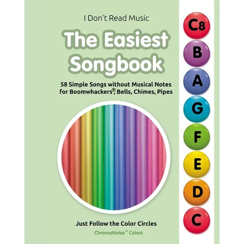 The Easiest Songbook. 58 Simple Songs without Musical Notes - Paperback