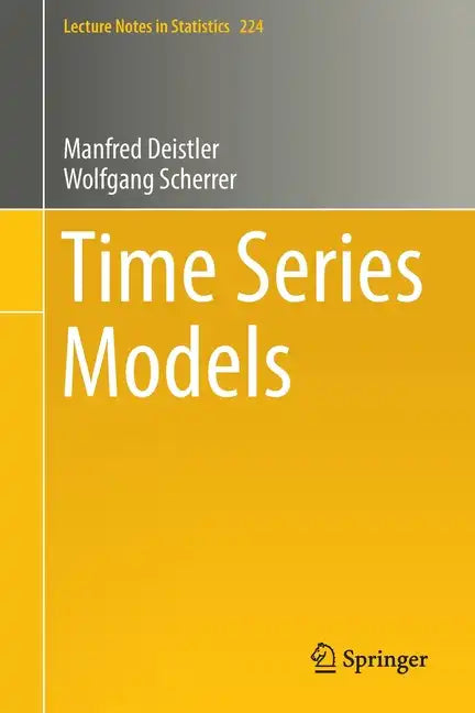 Time Series Models - Paperback