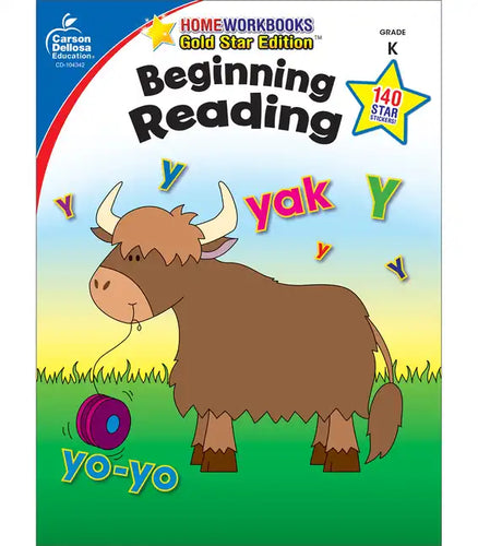 Beginning Reading, Grade K: Gold Star Edition Volume 3 - Paperback