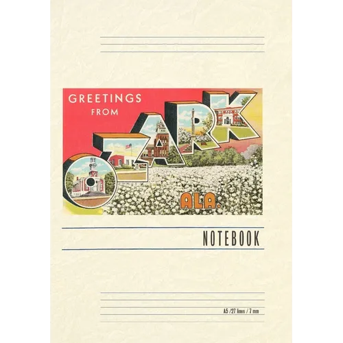 Vintage Lined Notebook Greetings from Ozark - Paperback