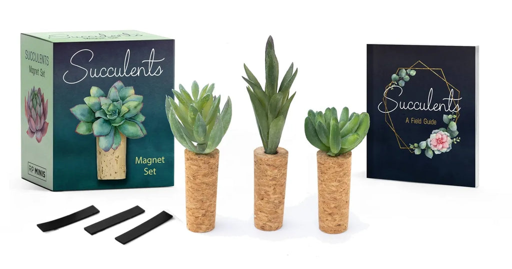 Succulents Magnet Set - Paperback