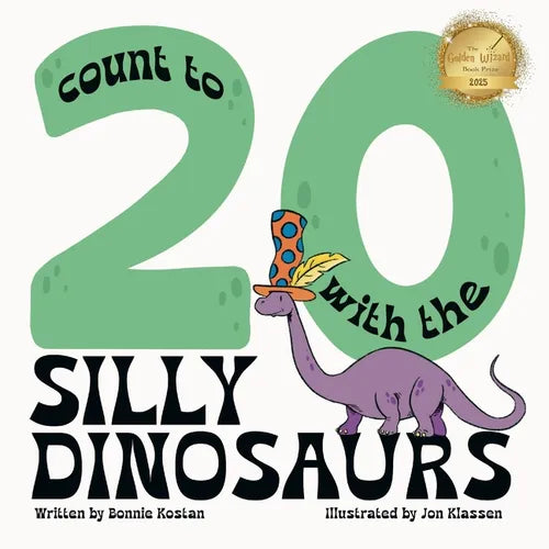 Count to 20 with the Silly Dinosaurs - Paperback