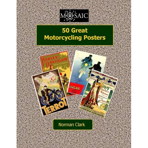 50 Great Motorcycling Posters - Paperback