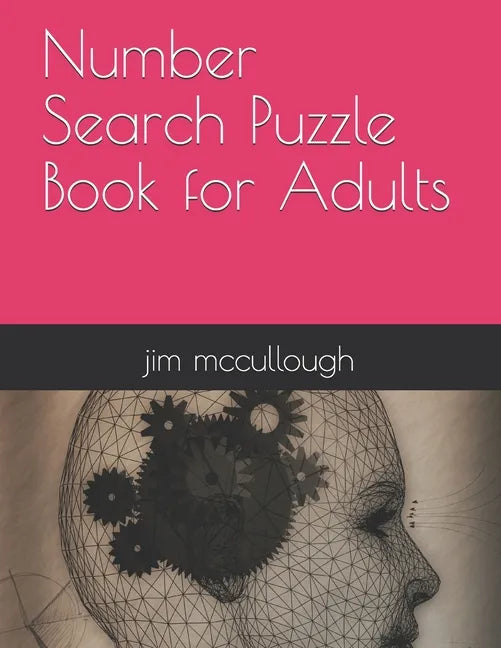 Number Search Puzzle Book for Adults - Paperback