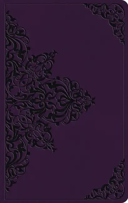 ESV Large Print Value Thinline Bible (Trutone, Lavender, Filigree Design) - Imitation Leather