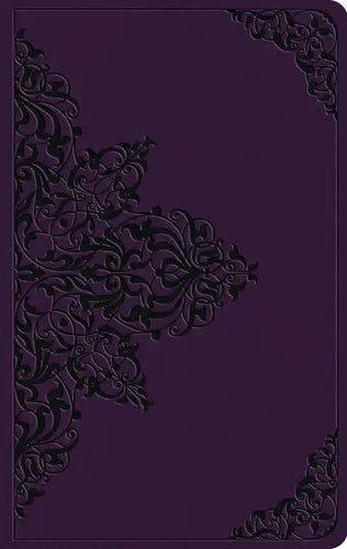 ESV Large Print Value Thinline Bible (Trutone, Lavender, Filigree Design) - Imitation Leather