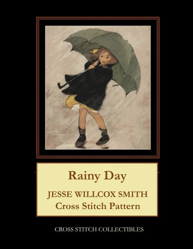 Rainy Day: Jesse Willcox Smith Cross Stitch Pattern - Paperback