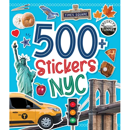500 Stickers: NYC - Paperback