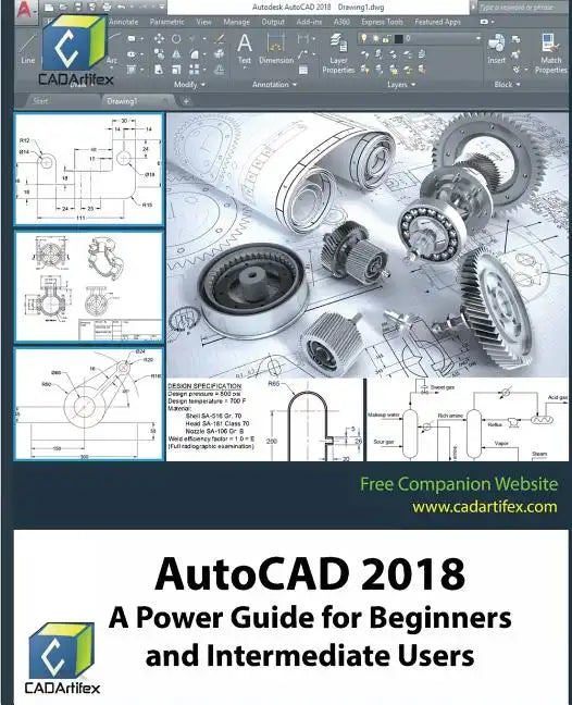 AutoCAD 2018: A Power Guide for Beginners and Intermediate Users - Paperback